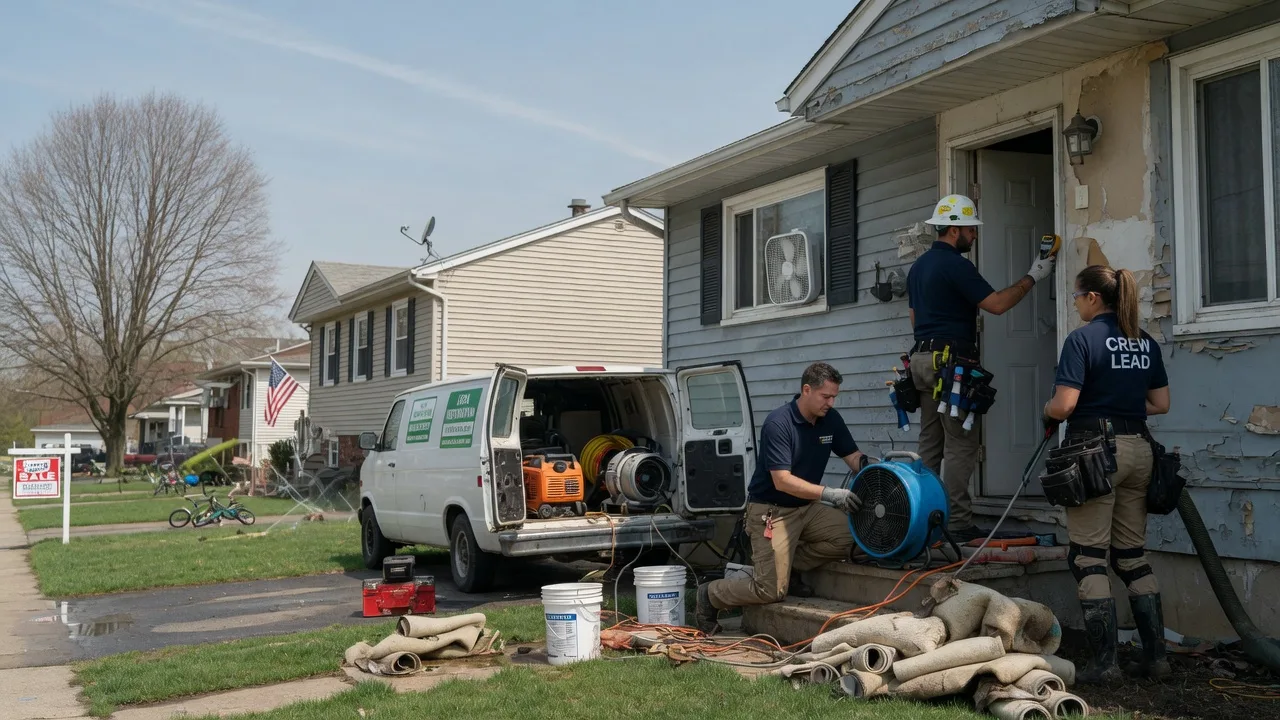 Flood Cleanup in Pineville, SC near me